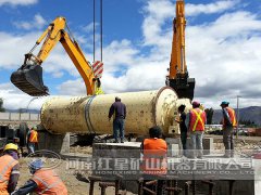 选矿生产线在厄瓜多尔成功安装试机